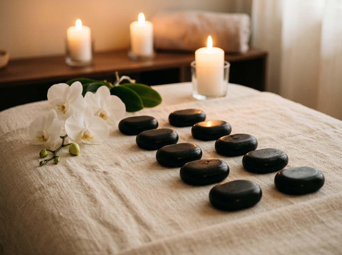 Melt Away | Hot Stone Massage